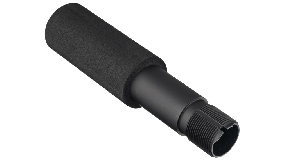 TRYBE Defense AR-15 Buffer Tube, Pistol, Anodized w/Foam, Black, BTPISTFOAM, EDEMO5