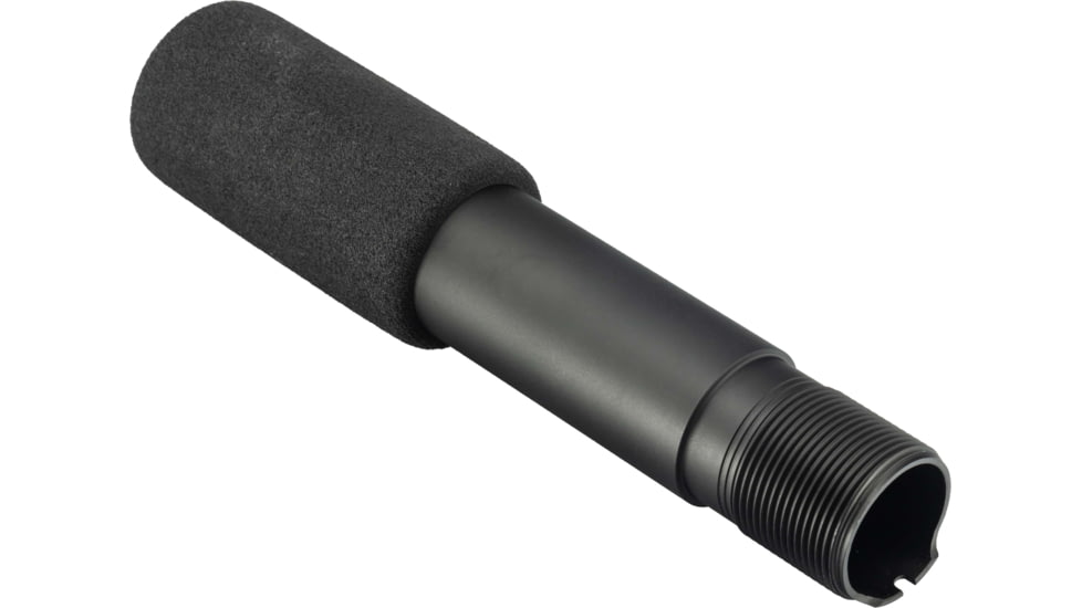 TRYBE Defense AR-15 Buffer Tube, Pistol/Carbine, Anodized w/Foam, Black, BTPISTFOAM