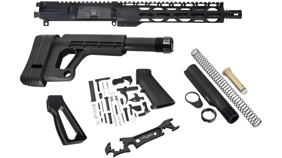 TRYBE Defense AR-15 Builder's Kit, 5.56x45mm NATO, 10.5in Upper Receiver
