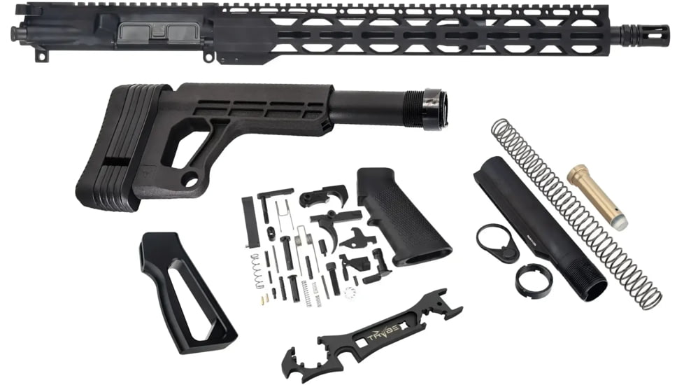 TRYBE Defense AR-15 Builder's Kit, 5.56x45mm NATO, 16in Upper Receiver