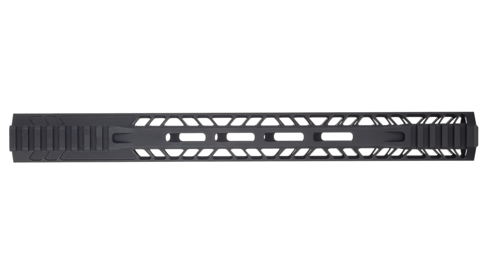 TRYBE Defense AR-15 M-LOK 15in Extra Lightweight Handguard w/ Cut Away Rail, Black, 15 Inch, HDG15CR-BL