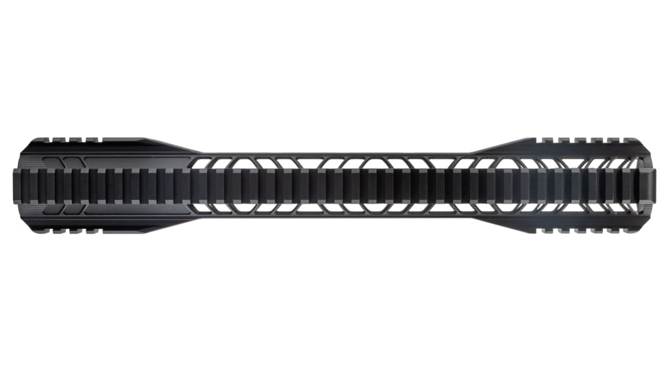 TRYBE Defense AR-15 M-LOK Lightweight Quad Handguard w/ Full Rail, 15in, Black, HDG15QFR-BL