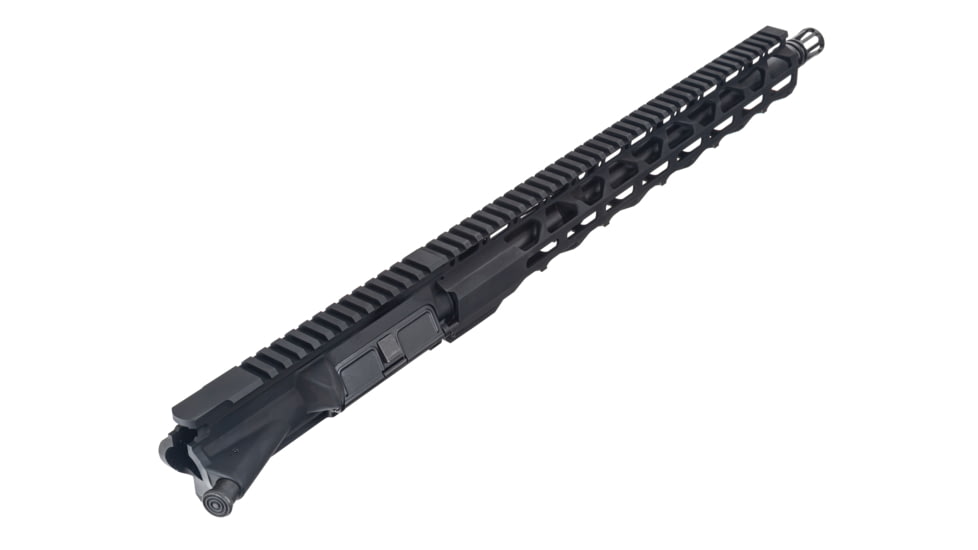 TRYBE Defense AR-15 Semi-Complete Upper M-LOK w/o BCG or Charging Handle, 16in, .300 Blackout, 4140 CMV, Black, SCUPPER16300