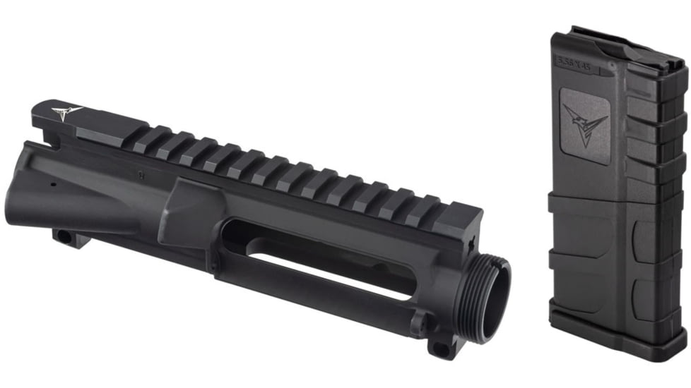 TRYBE Defense AR-15 Stripped Upper Receiver and TRYBE Defense AR-15 Dust Cover Assembly, 5.56mm NATO