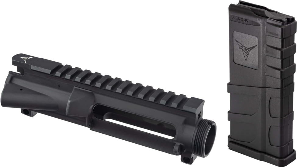 TRYBE Defense AR-15 Stripped Upper Receiver and TRYBE Defense AR-15 Extended Grasp 10-Round Magazine, 5.56x45mm NATO