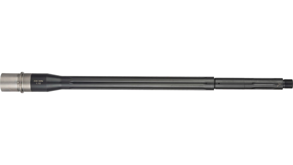 TRYBE Defense AR, .308 Winchester Threaded AR Barrel, 18in, Mid Profile, Rifle Length, 1-10, 5/8x24, Fluted, Black, TK2250