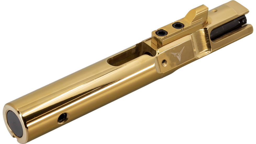 TRYBE Defense AR-9 9mm Complete Bolt Carrier Group, High-Polished Gold Titanium Nitride, BCG9MM-GLD