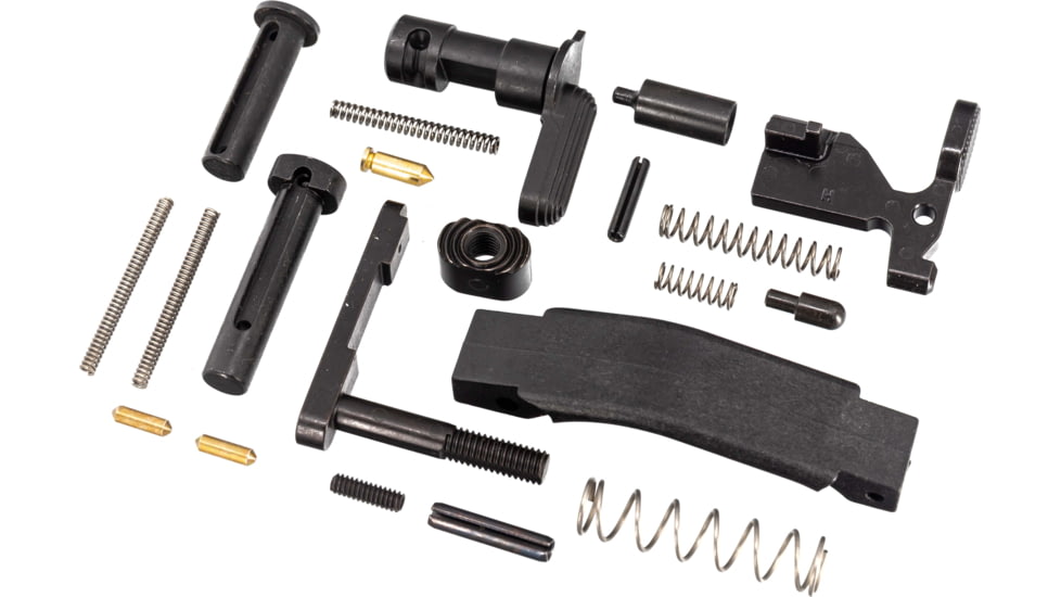 TRYBE Defense AR15 Lower Parts Kit without Fire Control Group or Grip, LPK