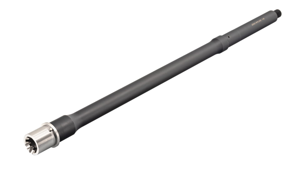 TRYBE Defense AR15 Rifle Barrel, .223 Wylde, 18in, Medium Profile, 1-8 Twist, 1/2x28 Thread, Black, BARRIF18223