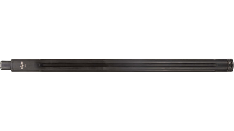 TRYBE Defense Bull Barrel, Ruger 10/22, .22 Long Rifle, 16 in, Heavy Straight Fluted Profile, 1-16 Twist, 1/2x28 Threads, Nitride, Black, Black, 12B216N16FHQ-T