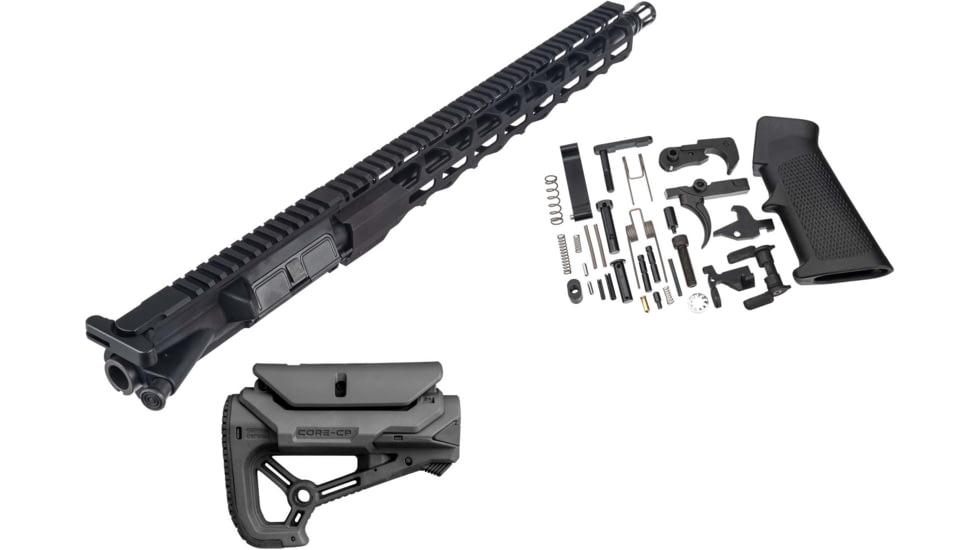 TRYBE Defense Complete AR Kit, 16in Barrel, 1/2x28, 5.56mm, UPPER16556-KIT2