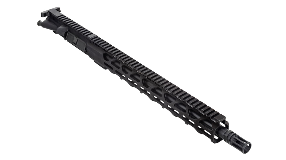 TRYBE Defense Complete Upper Receiver, AR-15, 7.62x39mm, 16 inch Barrel, Carbine Length, 1-10 Twist, Free-Float Handguard, A2 Flash Hider, Black Nitride Finish, UPPER16762X39