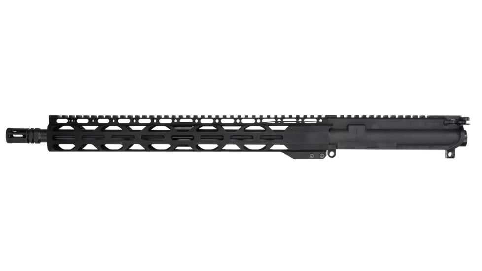 TRYBE Defense Complete Upper Receiver, AR-15, 7.62x39mm, 16 inch Barrel, Carbine Length, 1-10 Twist, Free-Float Handguard, A2 Flash Hider, Black Nitride Finish, UPPER16762X39