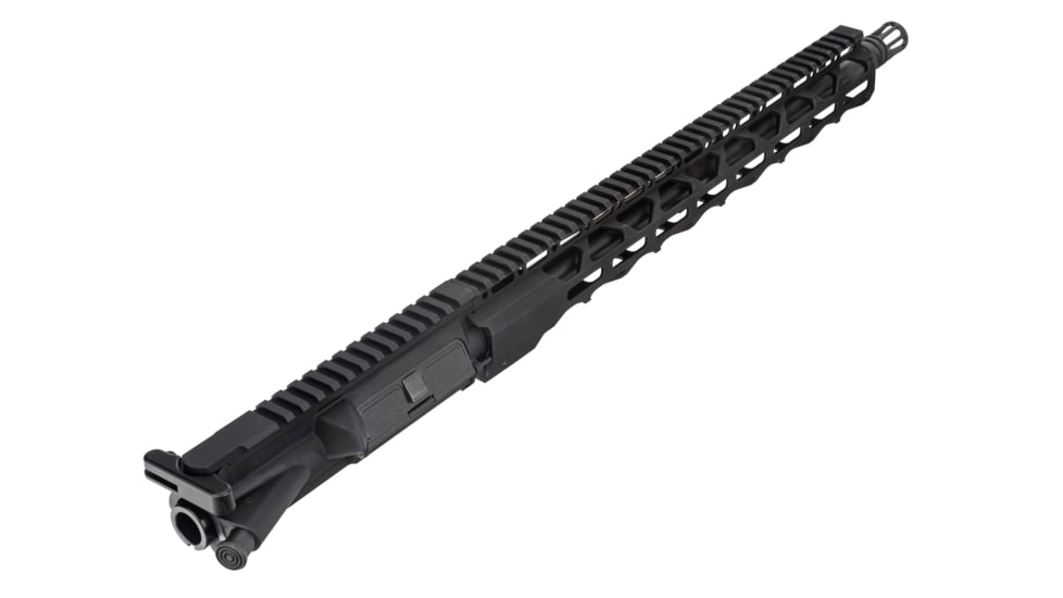 TRYBE Defense Complete Upper Receiver, AR-15, 7.62x39mm, 16 inch Barrel, Carbine Length, 1-10 Twist, Free-Float Handguard, A2 Flash Hider, Black Nitride Finish, UPPER16762X39