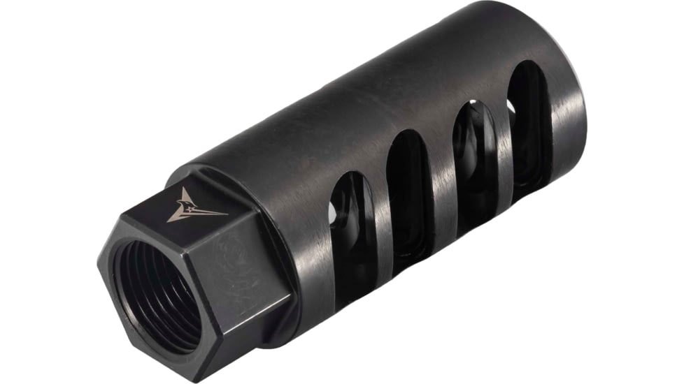 TRYBE Defense Cowl Induction Muzzle Brake, .338 Lapua, M18x1.5, Black, TRBCIB338M181.5
