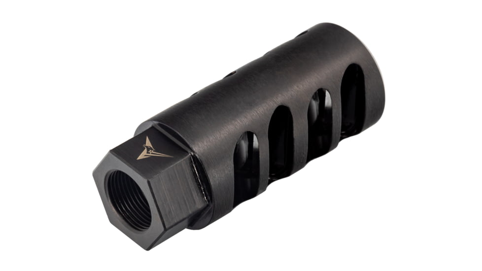 TRYBE Defense Cowl Induction Muzzle Brake, 5.56/.223 Remington, 5/8x24, Black, TRBCIB55658x24