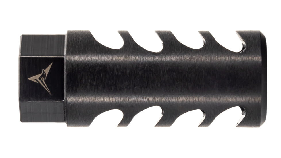 TRYBE Defense Cowl Induction Muzzle Brake, 6mm/6.5mm Creedmoor, 5/8x24, Black, TRBCIB6.58x24