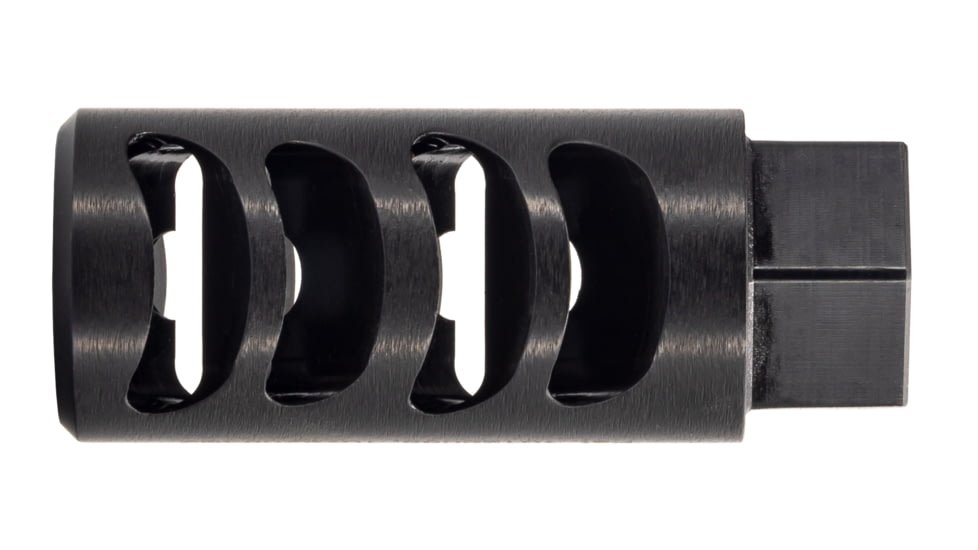 TRYBE Defense Cowl Induction Muzzle Brake, 6mm/6.5mm Creedmoor, 5/8x24, Black, TRBCIB6.58x24