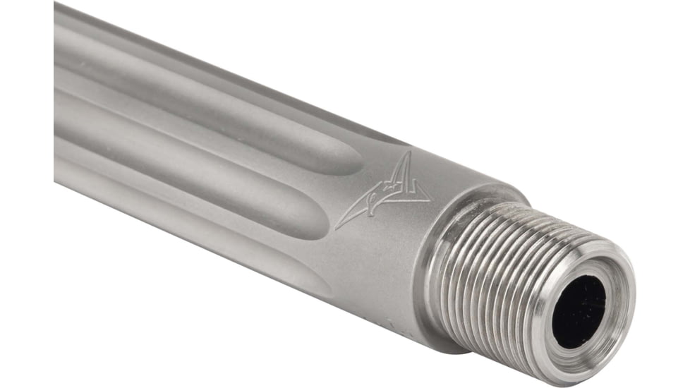 TRYBE Defense DPMS LR-308 Gen 1 .308 Win Threaded Honed and Lapped Rifle Barrel, 20in, Heavy Fluted, Rifle Length, 1-10 TPI, RH, Bead Blast Stainless, BARRIF20308SS