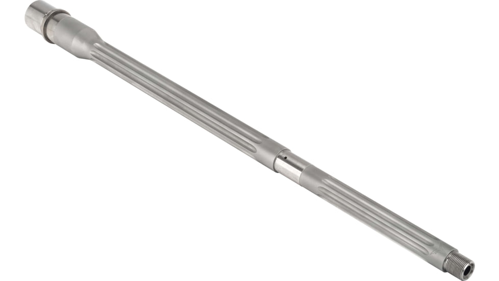 TRYBE Defense DPMS LR-308 Gen 1 .308 Win Threaded Honed and Lapped Rifle Barrel, 20in, Heavy Fluted, Rifle Length, 1-10 TPI, RH, Bead Blast Stainless, BARRIF20308SS
