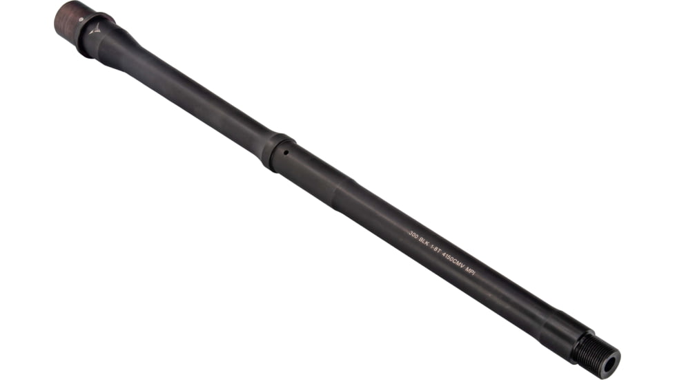 TRYBE Defense Duty Series AR-15 300 AAC Blackout Threaded Barrel, 16 in, Balance Profile, 1/8 Twist, 5/8x24, Black Nitride, TRB-15A38C16NGQ