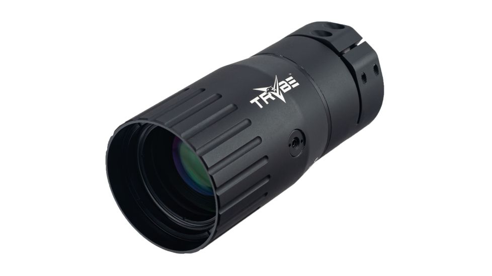 TRYBE Optics Enhancer Scope Magnification Doubler, 2x40mm, 34 mm Tube Mount, Black, ENHRS34