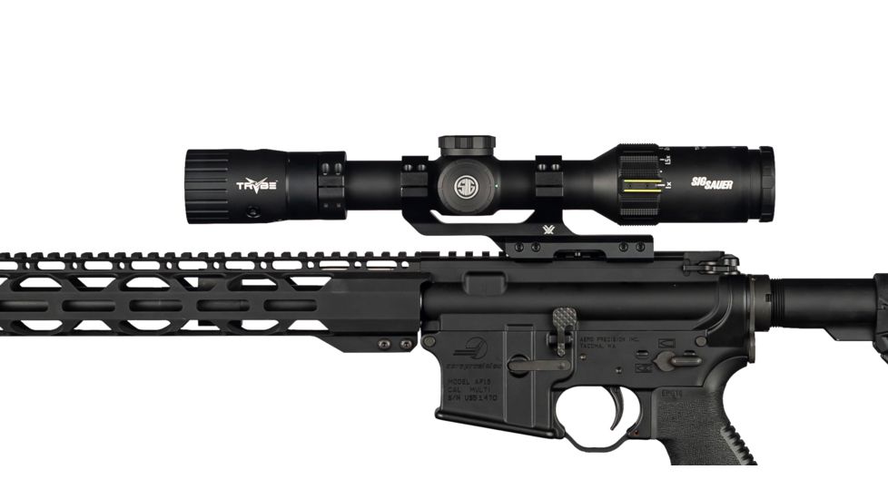 DEMO, TRYBE Optics Enhancer Scope Magnification Doubler, 2x40mm, 30 mm/1 inch Tube Mount, Black, ENHRS30