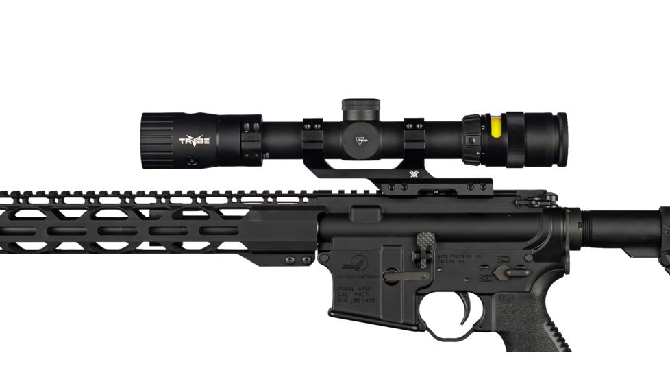 DEMO, TRYBE Optics Enhancer Scope Magnification Doubler, 2x40mm, 30 mm/1 inch Tube Mount, Black, ENHRS30