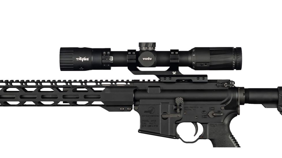 DEMO, TRYBE Optics Enhancer Scope Magnification Doubler, 2x40mm, 30 mm/1 inch Tube Mount, Black, ENHRS30
