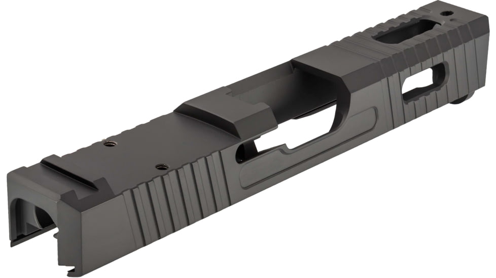 TRYBE Defense Glock 19 9mm Pistol Slide - Version 1, Gen 3, RMR Cut, Sniper Gray, SLDG19G3RMR-SG
