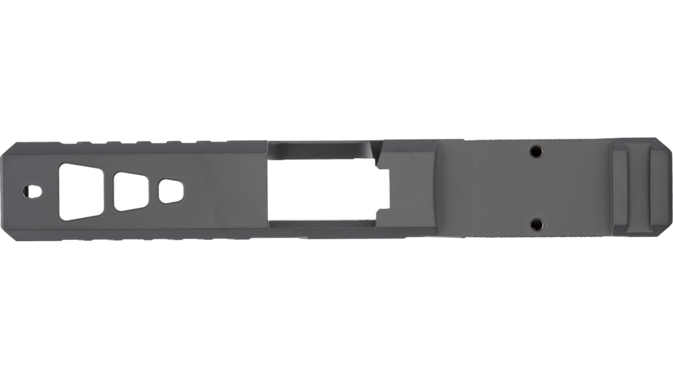 TRYBE Defense Glock 19 9mm Pistol Slide - Version 2, Gen 3, RMR Cut, Sniper Gray, No Base Plate Included, SLDG19G3RMRV2-SG