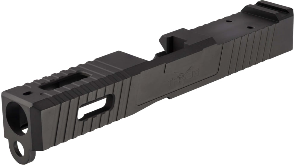 TRYBE Defense Glock 19 Pistol Slide, Glock 19, Gen 3, DeltaPoint Pro Cut, Black, SLDG19G3DP-BN