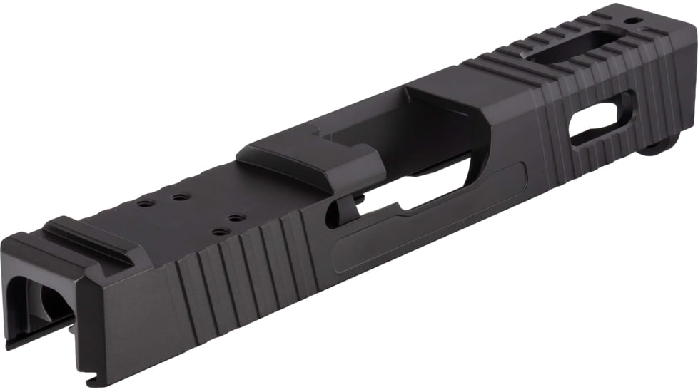 TRYBE Defense Glock 19 Pistol Slide, Glock 19, Gen 3, RMR Cut, Black, SLDG19G3RMR-BN