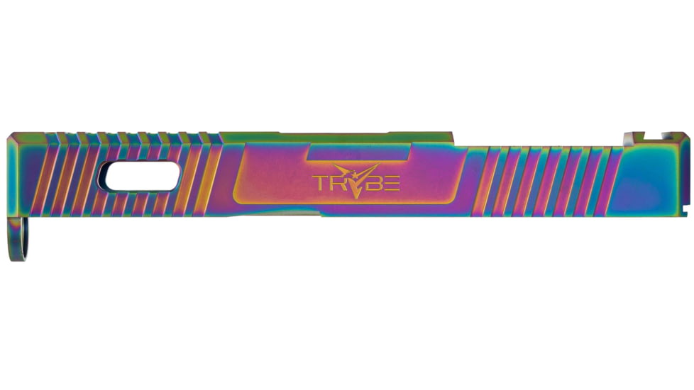 TRYBE Defense Glock 19 Pistol Slide - Version 1, Gen 4, RMR Cut, Chameleon, SLDG19G4RMR-CML