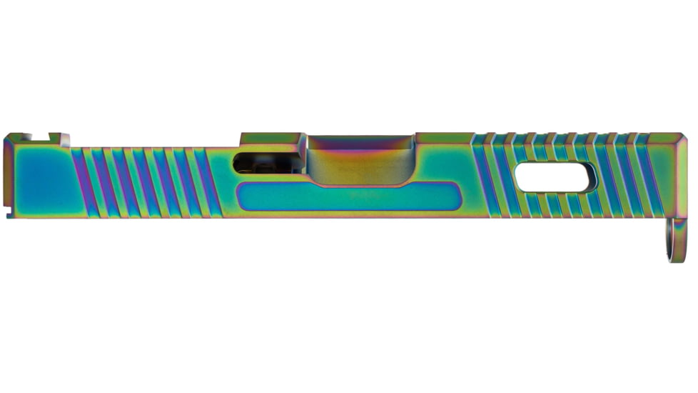 TRYBE Defense Glock 19 Pistol Slide - Version 1, Gen 4, RMR Cut, Chameleon, SLDG19G4RMR-CML