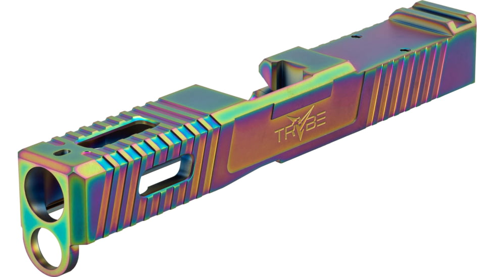 TRYBE Defense Glock 19 Pistol Slide - Version 1, Gen 4, RMR Cut, Chameleon, SLDG19G4RMR-CML