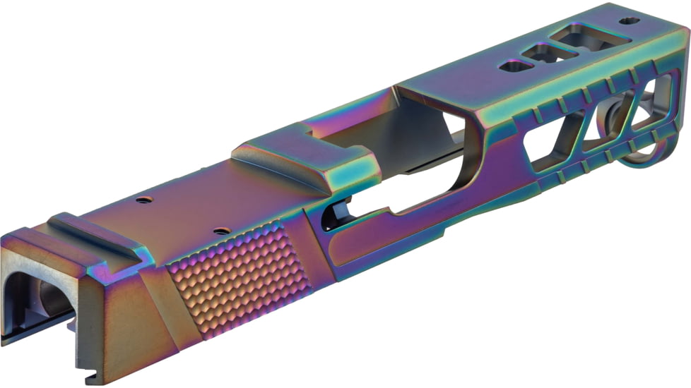 TRYBE Defense Glock 19 Pistol Slide - Version 2, Gen 5, RMR Cut, Chameleon, SLDG19G5RMRV2-CML