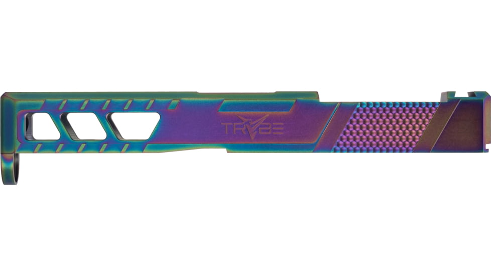 TRYBE Defense Glock 19 Pistol Slide - Version 2, Gen 5, RMR Cut, Chameleon, SLDG19G5RMRV2-CML
