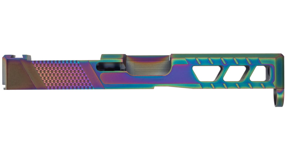 TRYBE Defense Glock 19 Pistol Slide - Version 2, Gen 5, RMR Cut, Chameleon, SLDG19G5RMRV2-CML
