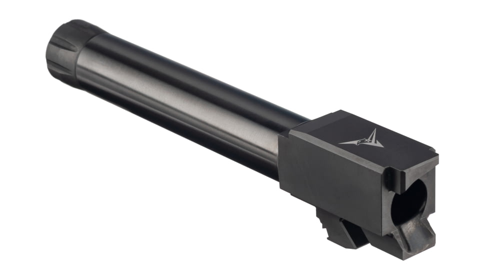 TRYBE Defense GLOCK 23/32 9mm Threaded Conversion Pistol Barrel, 1/2 x 28, 416R Stainless Steel, Titanium DLC, TPBCONVG23-32-DLC