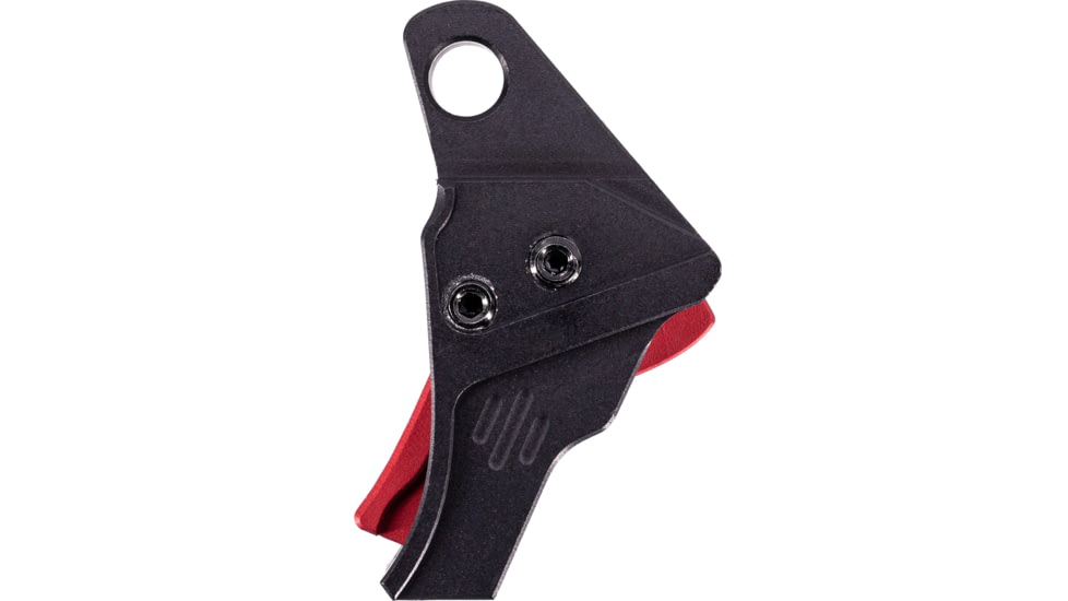 TRYBE Defense Glock Gen 5 Trigger, Black/Red, GLKTRGGEN5-BK/RD