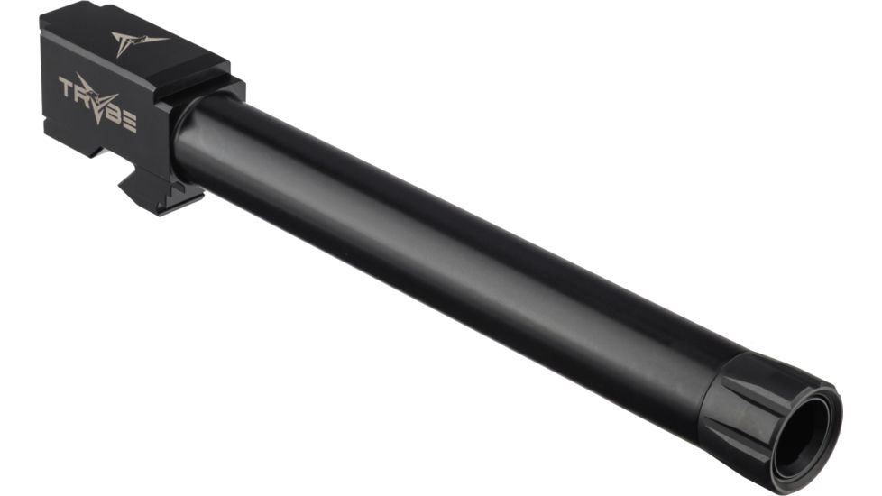 TRYBE Defense Grade Threaded Pistol Barrel, 1/2 x 28 Thread, Glock 34, Black Nitride, TPBG34-BN