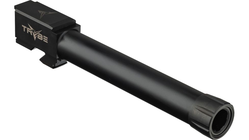 TRYBE Defense Grade Threaded Pistol Barrel, 9/16 x 24 Thread, Glock 22 .40 S&amp;W, Black Nitride, TPBG2240-BN