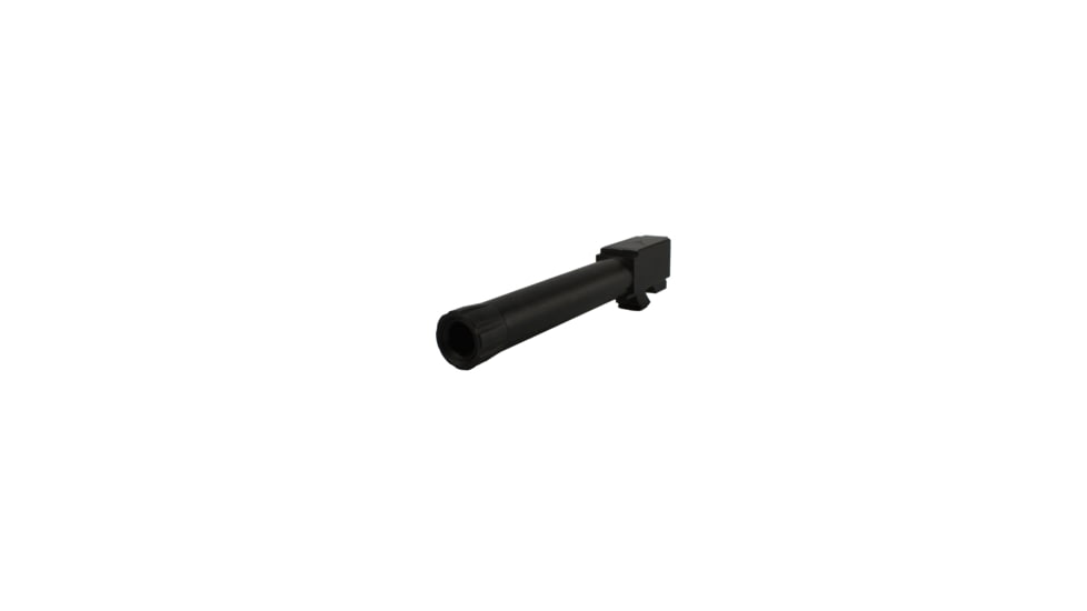 TRYBE Defense Grade Threaded Pistol Barrel, Glock 19/19, 1/2 x 28 Thread, Black Nitride, TPBG19-BN