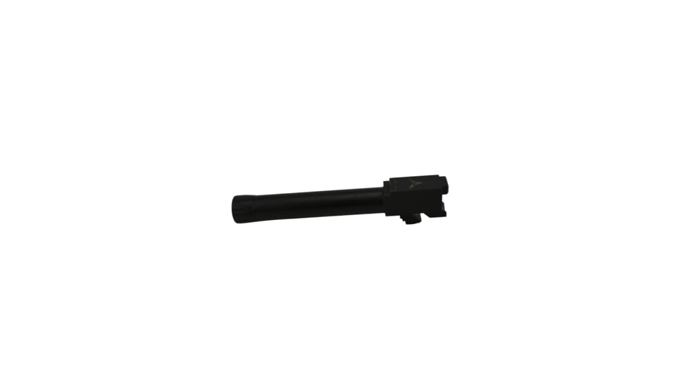 TRYBE Defense Grade Threaded Pistol Barrel, Glock 19/19, 1/2 x 28 Thread, Black Nitride, TPBG19-BN