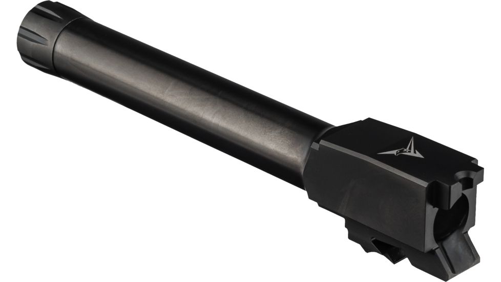 TRYBE Defense Grade Threaded Pistol Barrel, S&amp;W M&amp;P 9mm 4.25in 2.0, 1/2 x 28 Thread, Titanium DLC, TPBSWMP425-DLC