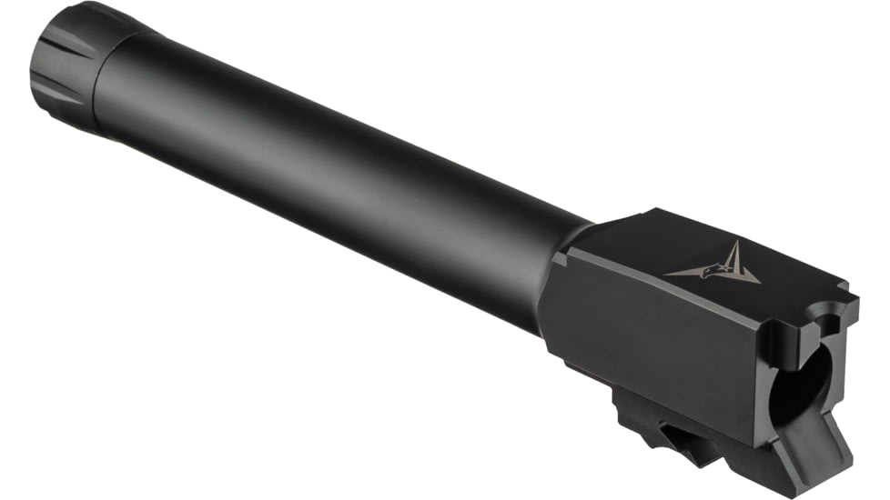 TRYBE Defense Grade Threaded Pistol Barrel, S&amp;W M&amp;P 9mm 4in 2.0, 1/2 x 28 Thread, Black Nitride, TPBSWMP4-BN