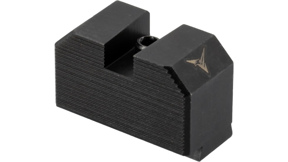 TRYBE Defense High Glow 1-Dot Tritium Night Sights for Glock 17/19/22/23/24/26/27/33/34/35/37/38/39/42/43, High, Black, 1DTSG-HI