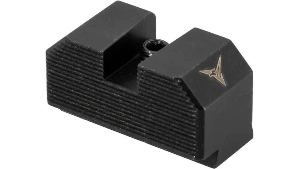 TRYBE Defense High Glow 1-Dot Tritium Night Sights for Glock 17/19/22/23/24/26/27/33/34/35/37/38/39/42/43, Mid, Black, 1DTSG-MD