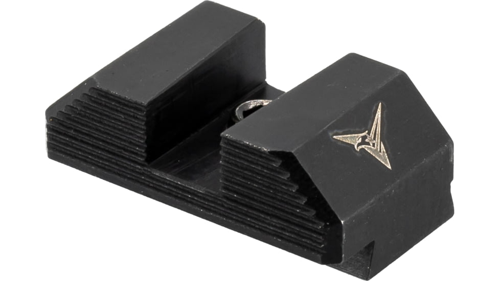 TRYBE Defense High Glow 1-Dot Tritium Night Sights for Glock 17/19/22/23/24/26/27/33/34/35/37/38/39/42/43, Standard, Black, 1DTSG-ST